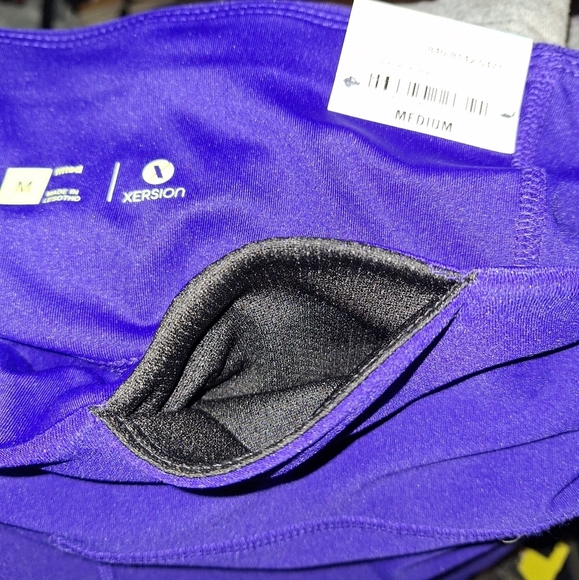 A pair of Xersion brand of performance  leggings in a medium.  They're NWT. - Picture 6 of 6